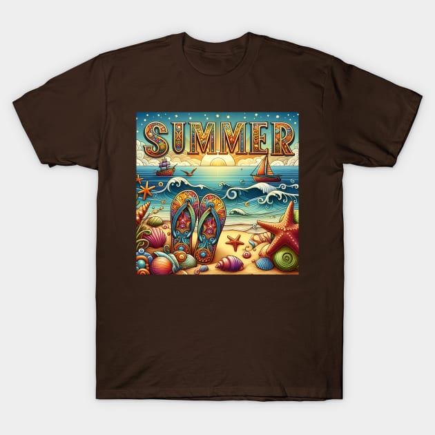 Summer style T-Shirt by POLAMIR